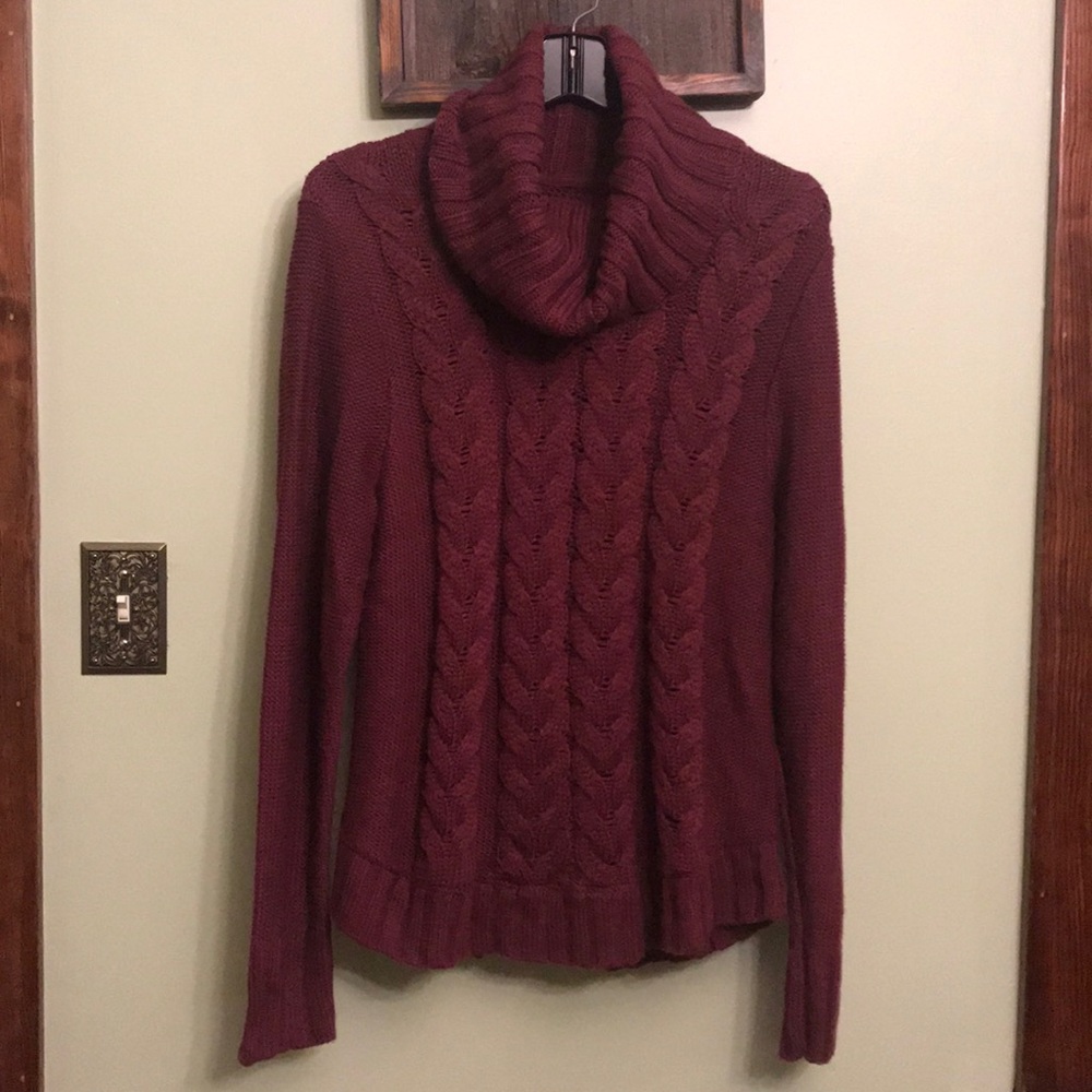 Cowl neck sweater